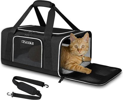 Petskd Pet Carrier 17x12x8.5 JetBlue Allegiant Airline Approved, Pet Travel by Petskd