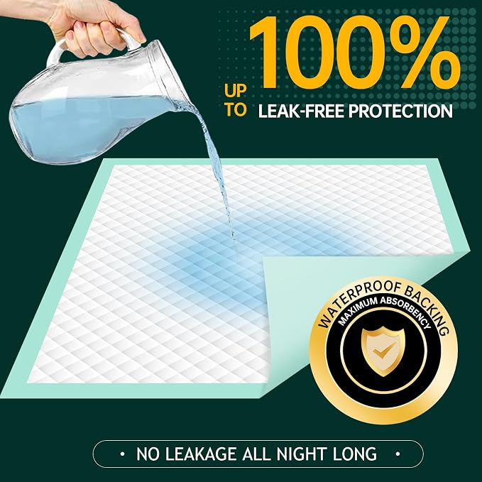 Disposable Bed Pads 40"X40" Extra Large Pee Pads - Image 6