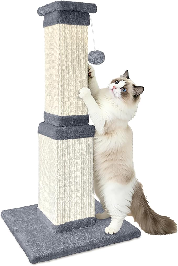 AGYM Cat Scratching Post, 32 Inch Cat Scratching Posts by AGYM