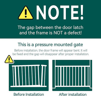 Babelio 36" Tall Auto Close Baby Gate - Image 10