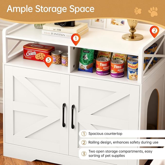 Cat Litter Box Enclosure Furniture - Image 4
