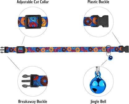 4PCS Breakaway Cat Collars - Image 4