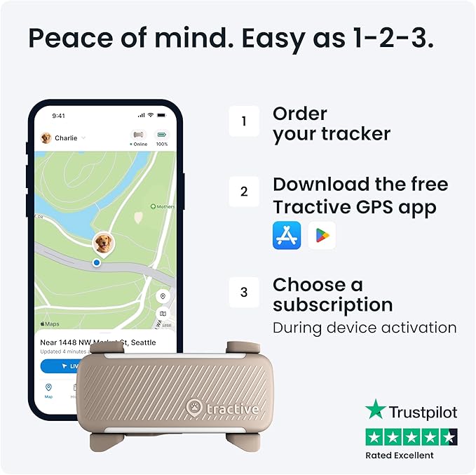 Tractive GPS Dog Tracker Real-time Pet Location Tracker | Health & Wellness - Image 9