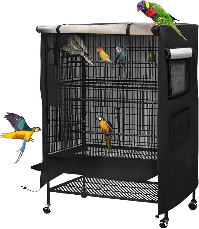 Bird Cage Cover for Night, Good Night Birdcage Covers Fit for Yaheetech Birdcage - Image 8