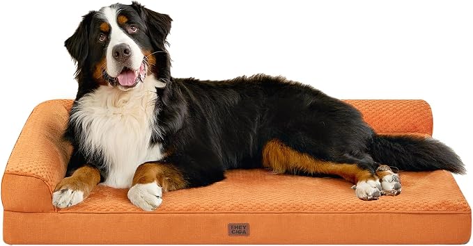 EHEYCIGA XXL Dog Bed Memory Foam, Orthopedic Giant Dog Bed Jumbo by EHEYCIGA