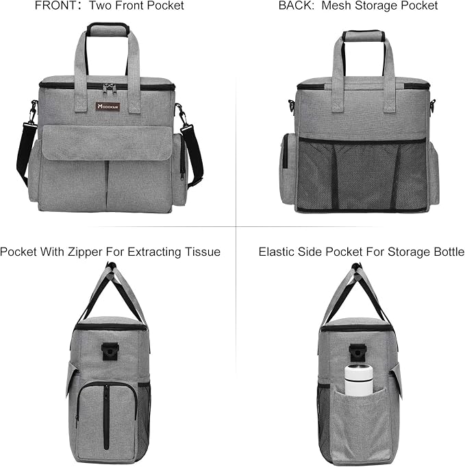 Modoker Dog Travel Bag, Weekend Pet Travel Set - Image 2