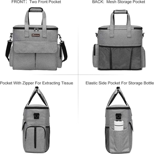 Modoker Dog Travel Bag, Weekend Pet Travel Set - Image 2