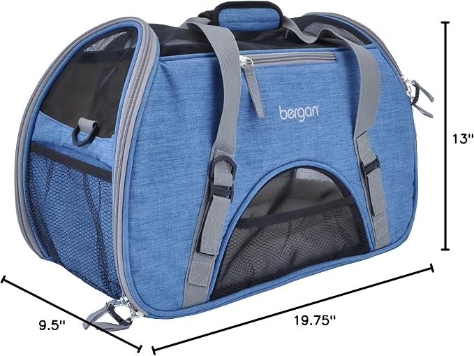 Coastal Pet - Bergan - Comfort Carrier - Heather Bermuda - Image 10