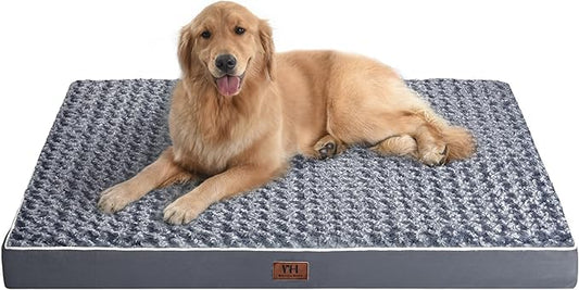 WESTERN HOME WH Large Dog Bed for Large, Medium Dogs, Orthopedic Pet Bed by WESTERNHOME
