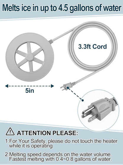 Alphatool 70W Bird Bath Heater for Outdoors in Winter - Image 6
