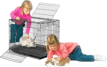MidWest Homes for Pets Small Wabbitat Rabbit Cage, Grid Mesh Floor, Removable - Image 6