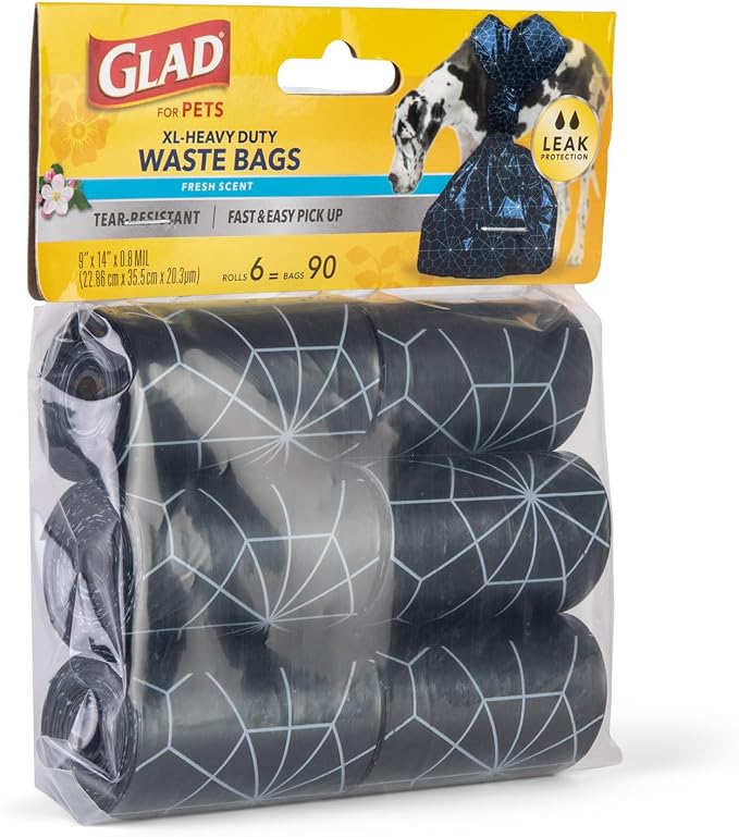 Glad Waste Bags, Fresh Scent, Extra Large | Heavy Duty | - Image 2