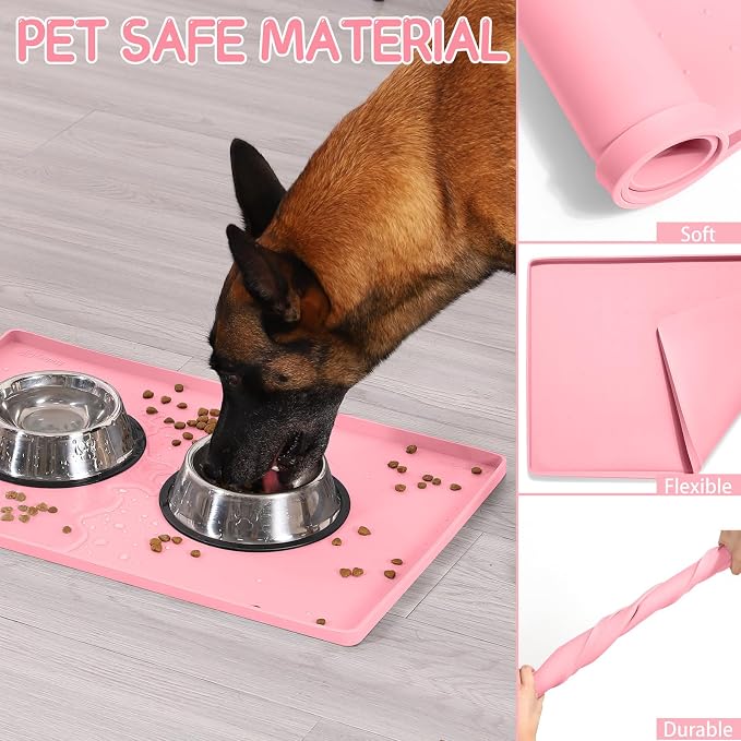 MateeyLife Silicone Cat & Dog Food Mat - Image 5