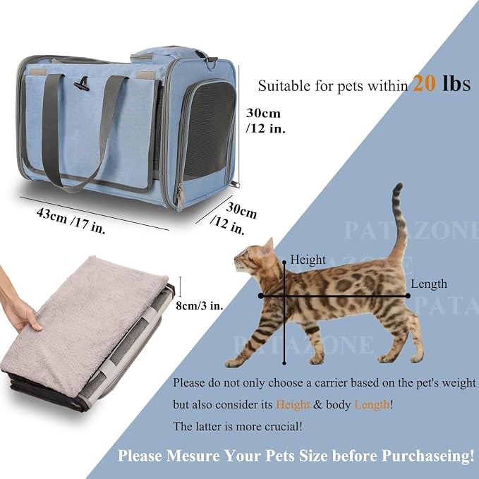 Cats Carrier Soft Small Dog Carriers - Image 2