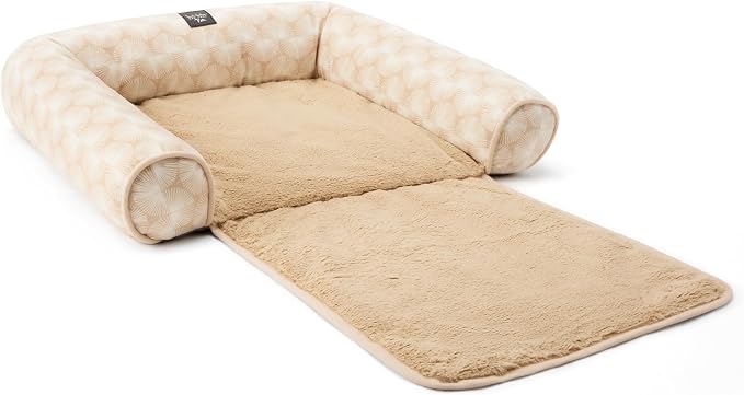 Nicole Miller New York PET Kendall Fluted Geo Cozy Couch Protector Pet Bed - Image 2