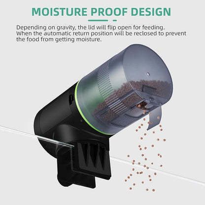 FREESEA Aquarium Automatic Fish Feeder: Programmable Auto Food Dispenser - Image 4