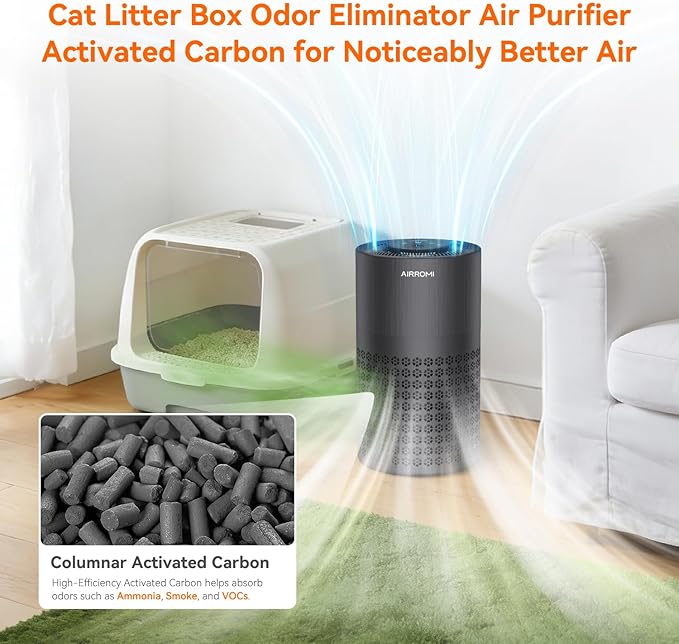 AIRROMI Air Purifier for Bedroom - Image 4
