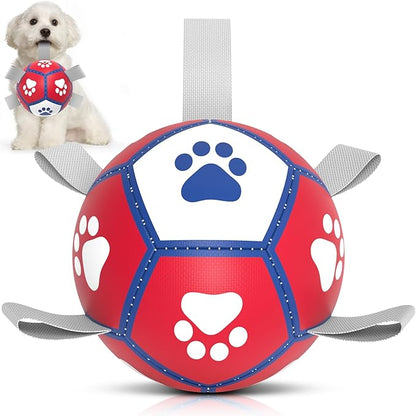 Diman Small Dog Toys Soccer Ball by KeepYourDogsHappy