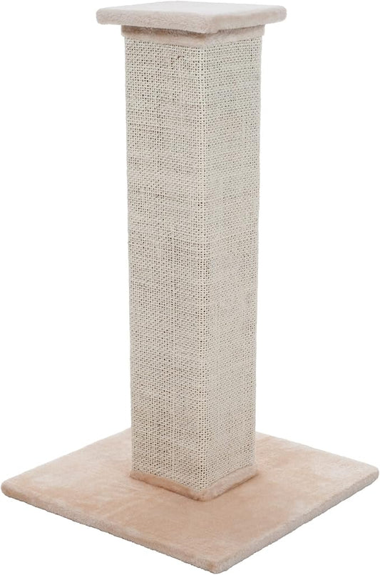 Cat Scratching Post with Carpeted Base by PETMAKER