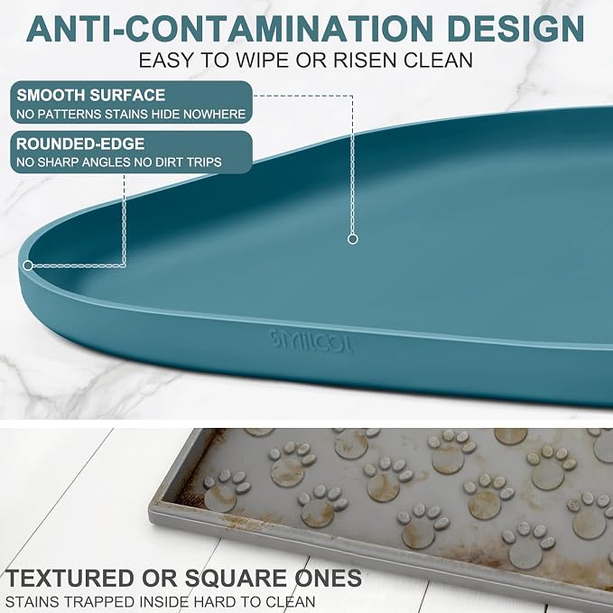 Small Silicone Pet Food Mat - Image 5