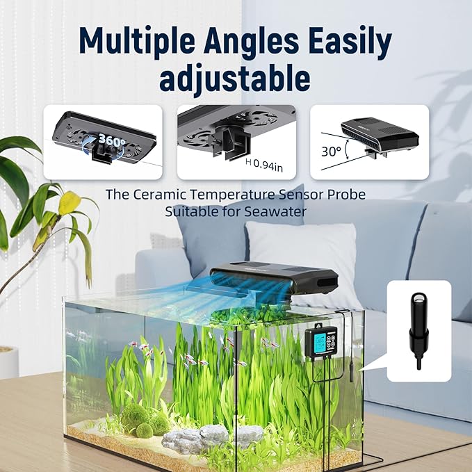Aquarium Chiller Fan, Fish Tank Cooler - Image 6