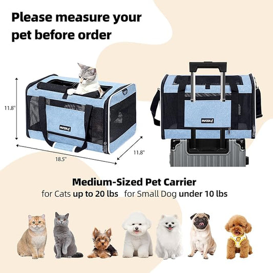 Cat Carrier Soft-Sided Travel Bag - Image 2