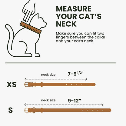 BRONZEDOG Leather Cat Collar - Image 7