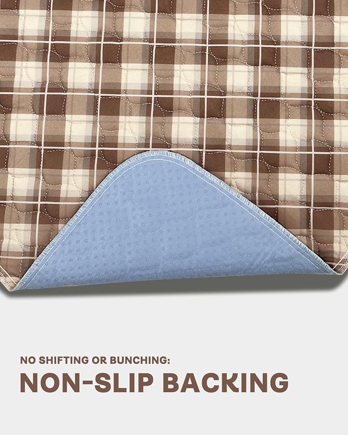 Non-Slip Bed Pads for Incontinence Washable, Waterproof Bed Pads, Bed Wetting - Image 4