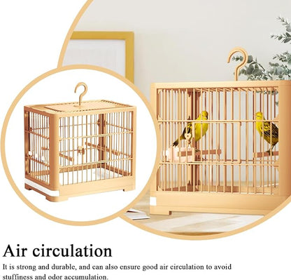 2025 New Carry Cage for Parakeet Portable 30x23x26cm Bird Travel Carrier Cage - Image 7