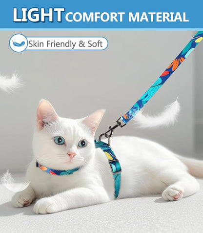 Halypet Cat Harness and Leash Set, 3-in-1 Adjustable & Lightweight, Escape-Proof - Image 7