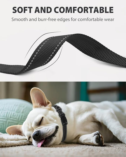Joytale Small Dog Collar, Reflective and Adjustable Nylon Collar - Image 3