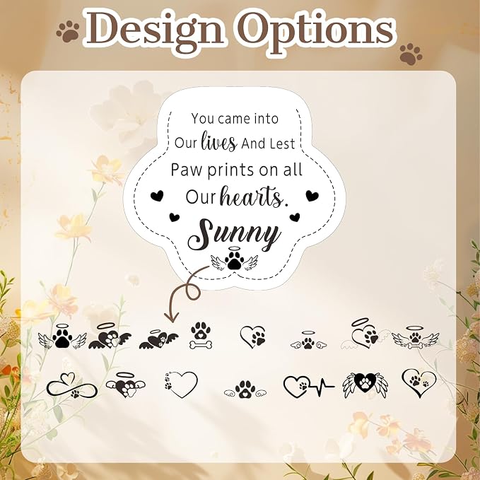 Eunigem Personalized Pet Hair Keychain - Image 3