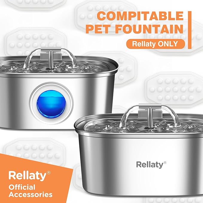 Official Cat Fountain Filters Replacement： Pre-Filter Sponges - Image 2
