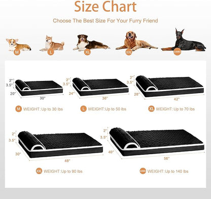 Orthopedic XL Dog Bed Large Sized Dog - Image 7