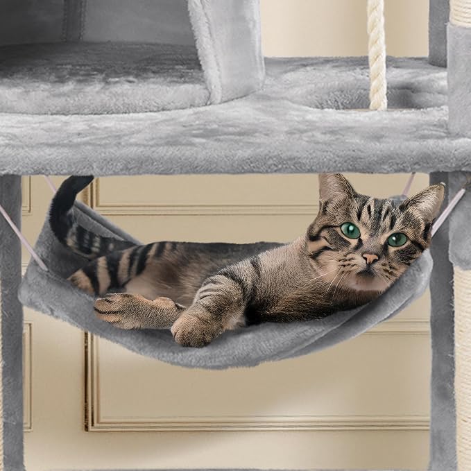 Topeakmart 62.2 inches Cat Tree - Image 6