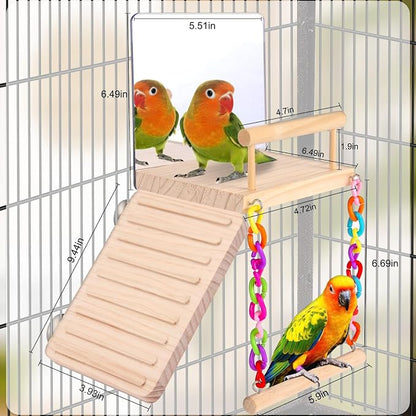 KyoukiBird Perch Platform Bird Toys - Image 2