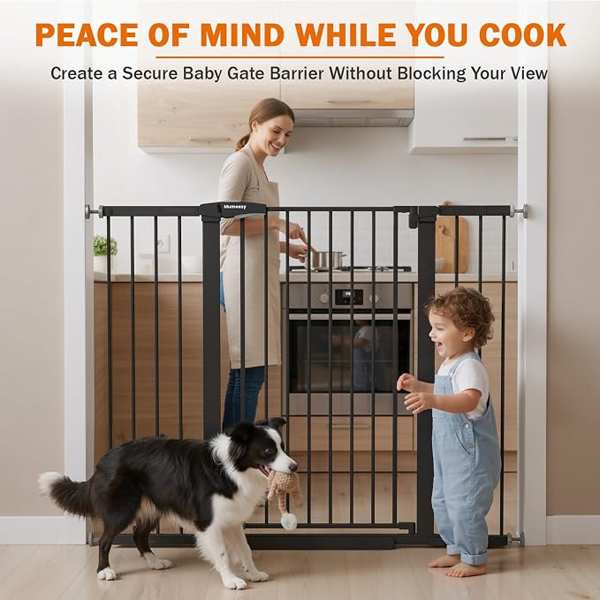Mumeasy 36" Extra Tall Baby Gate - Image 6