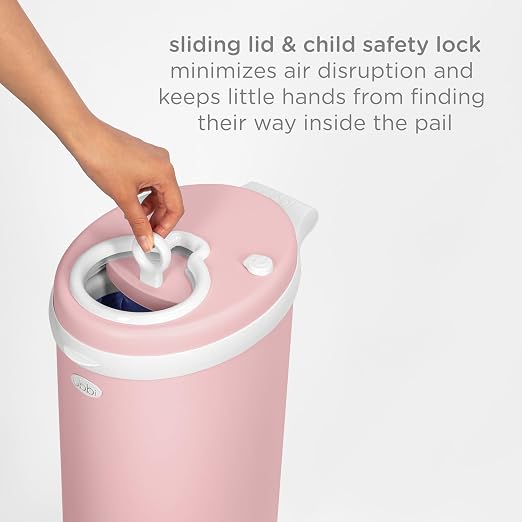 Ubbi Stainless Steel Diaper Pail, Odor Locking, No Special Bag Required - Image 6