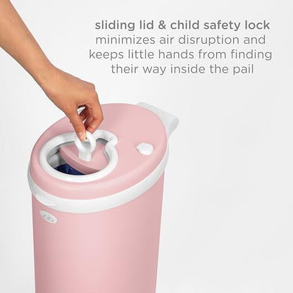Ubbi Stainless Steel Diaper Pail, Odor Locking, No Special Bag Required - Image 6
