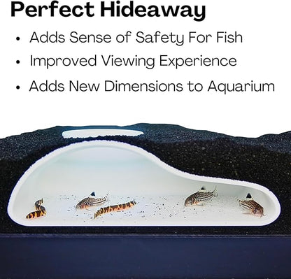 Aquarium Underground Tunnel Cave Natural Curve | Viewing Fish & Shrimp Under - Image 4