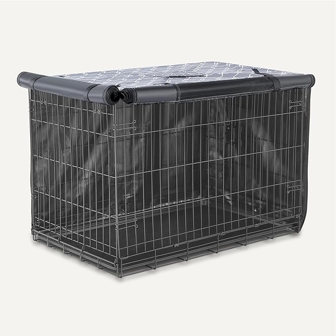 Amazon Basics Dog Crate Cover for 36 inches Wire Cage, Kennel Cover - Image 3