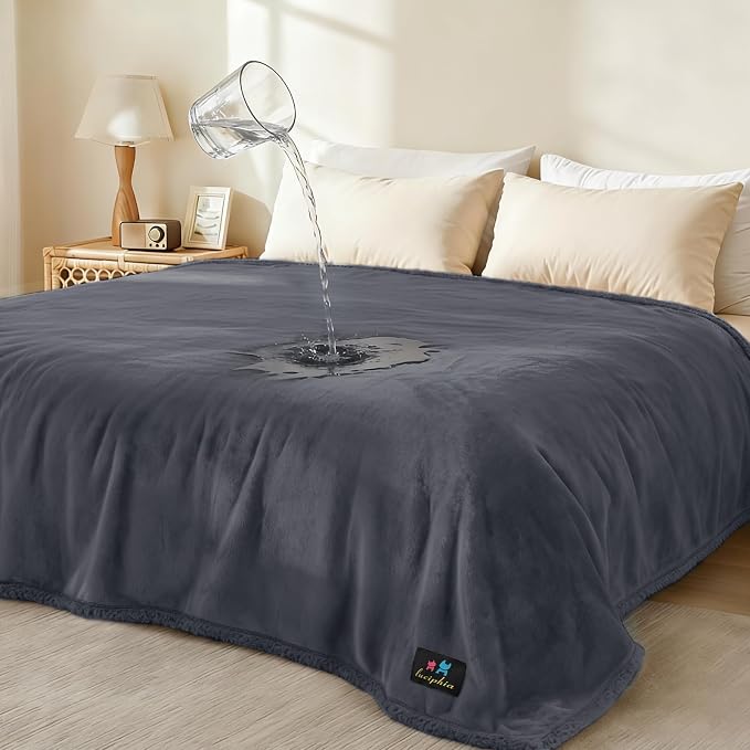 Luciphia Waterproof Pet Blanket, Liquid Pee Proof Dog Blanket by luciphia