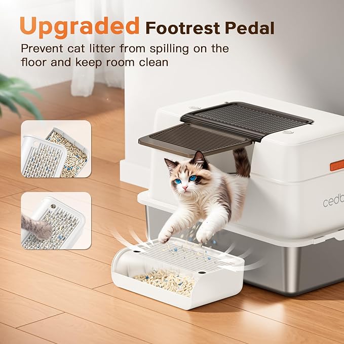 Stainless Steel Cat Litter Box - Image 7