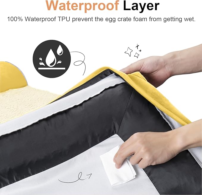 Large Dog Bed Orthopedic Washable: Beds Bolster XXL Bed Big XLarge Dogs Egg - Image 4
