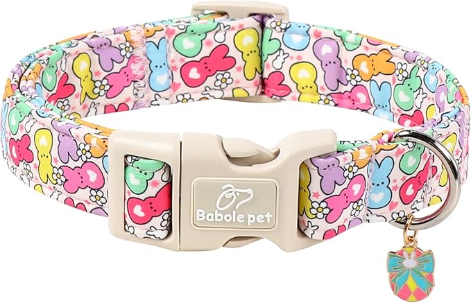 Easter Dog Collar for Medium Dogs by Babolepet