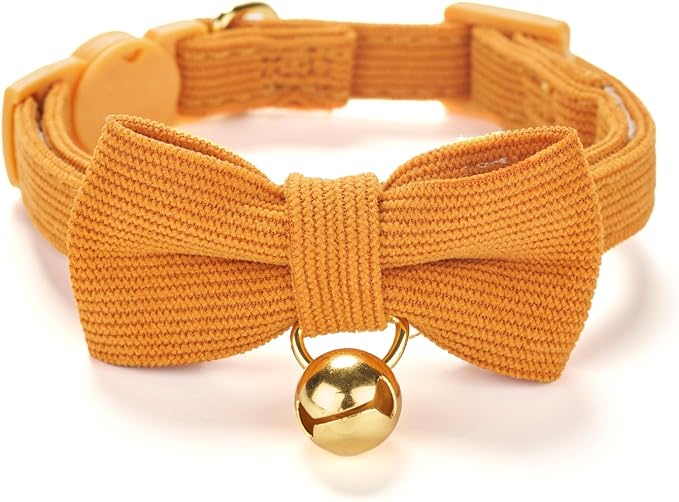Cotton Breakaway Cat Collar by YUDOTE