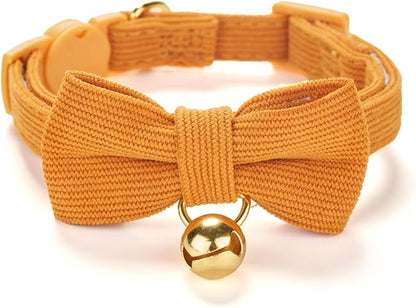 Cotton Breakaway Cat Collar by YUDOTE
