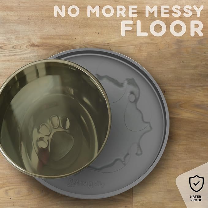 Dog Food Mat Round 10" - Image 5