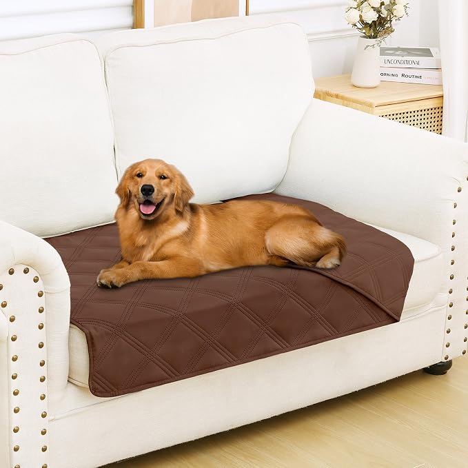 Smiry Waterproof Dog Bed Cover Blanket 30x53, Soft Reversible Pet Blanket by Smiry