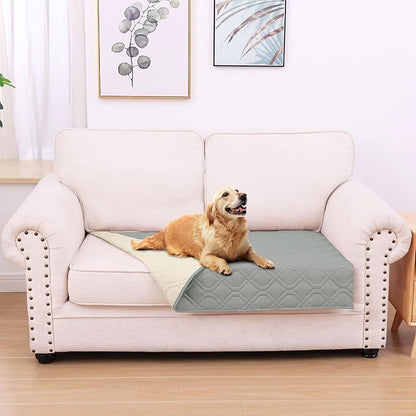 hyha Waterproof Dog Bed Blanket, Soft Pet Blankets, Waterproof Couch Cover by hyha